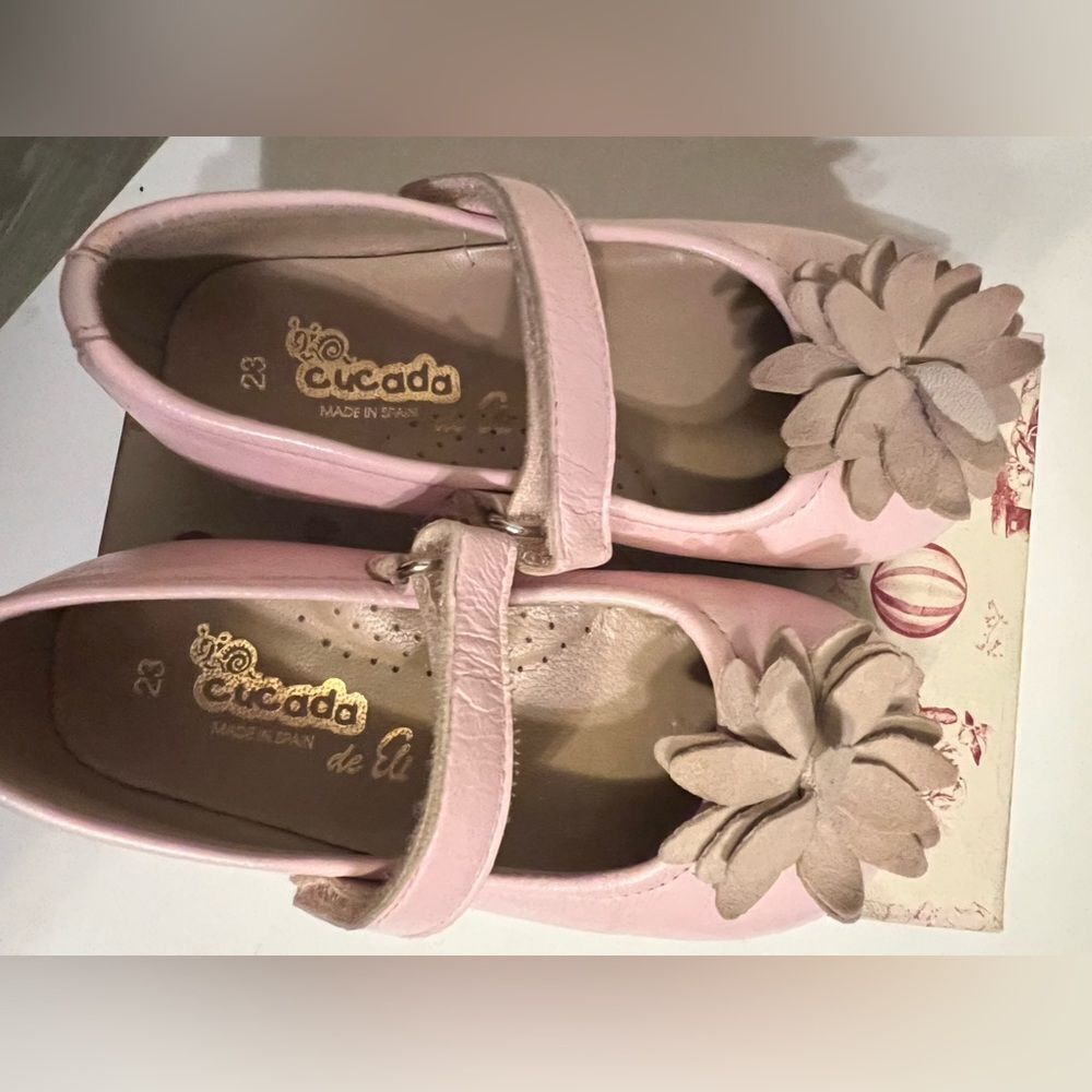 Cucada by Eli children's shoes low shoes Gr. 23 Pink Sz 7